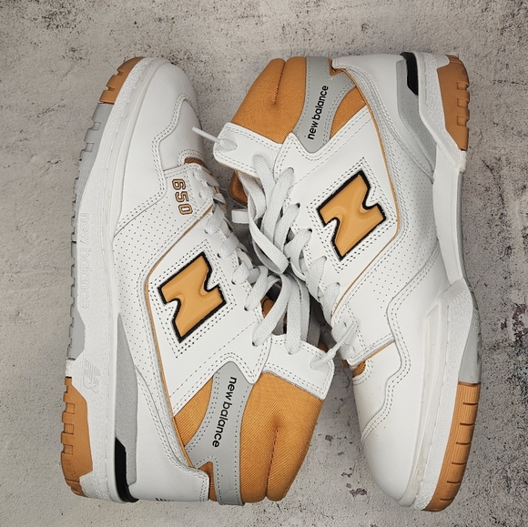 New Balance 650R Caryon High / Mens Size 10 / Colorway - White & Orange - Picture 6 of 10